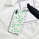 baratos Capinhas para iPhone-Capinha Para Apple iPhone XS / iPhone XR / iPhone XS Max Estampada Capa traseira Plantas Macia TPU
