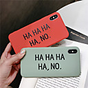 levne iPhone pouzdra-Carcasă Pro Apple iPhone XS / iPhone XR / iPhone XS Max Vzor Zadn&amp;iacute; kryt Slovo / cit&amp;aacute;t Měkk&amp;eacute; TPU