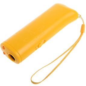 baratos Luzes LED e Gadgets-Led ultrasônico anti ladrido ladrando treinamento para cães dispositivo de inspeção de controle de repelente 3 em 1 anti-ladridos parada