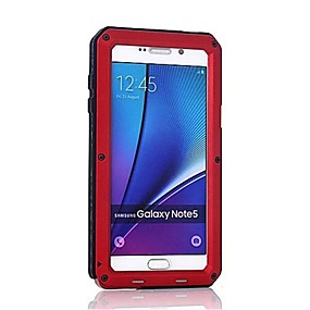 baratos Samsung Galaxy Note 8-Capinha Para Samsung Galaxy Note 8 / Note 5 / Note 4 Antichoque Capa Proteção Completa Armadura Rígida Metal