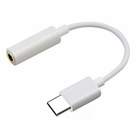 baratos Mi Mix 3-Aux jack tipo c para 3.5mm fone de ouvido adaptador de cabo de fone de ouvido usb c adaptador de cabo de áudio para xiaomi mi8 mi6 mix 2 s 3 para huawei p20 mate 10 pro