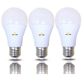 baratos Lâmpadas Redondas-EXUP® 3pçs 9 W Lâmpada Redonda LED 850 lm B22 E26 / E27 A19 26 Contas LED SMD 2835 Criativo Decorativa Férias Branco Quente Branco Frio 220-240 V 110-130 V