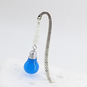 baratos Papelaria Gadgets-liga da forma / bulbo da resina que modela o marcador de pandent para artigos de papelaria do lazer do escritório