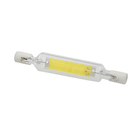 baratos Lâmpadas de Tubo de LED-R7s cob levou lâmpada tubo de vidro para substituir a luz de halogéneo ponto de luz 78mm ac 220 v 110 v 5 w economia de energia