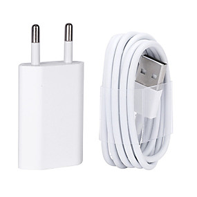 baratos Samsung Galaxy Note 9-cabo do carregador da parede do usb com dados de 8 pinos para iphone / 7/6 / 6s mais / 5 / 5s / 5c / se