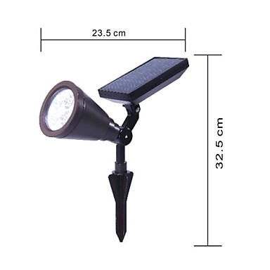 Outdoor-Solar-Power-Strahler Landschaft Punktlicht Garten Rasen