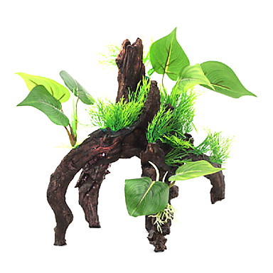 baratos Acessórios para Pequenos Animais-Aquário Decoração - de Silicone - Para Peixe