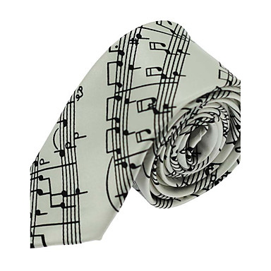 baratos Gravatas-Homens Festa / Trabalho / Básico Gravata Listrado