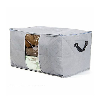 baratos Organizadores para Salas &amp; Quartos-Têxtil / Plástico Oval Anti-Vento / Antipoeira Casa Organização, 1pç Sacos de Armazenamento / Gavetas / Sacos de Sapatos